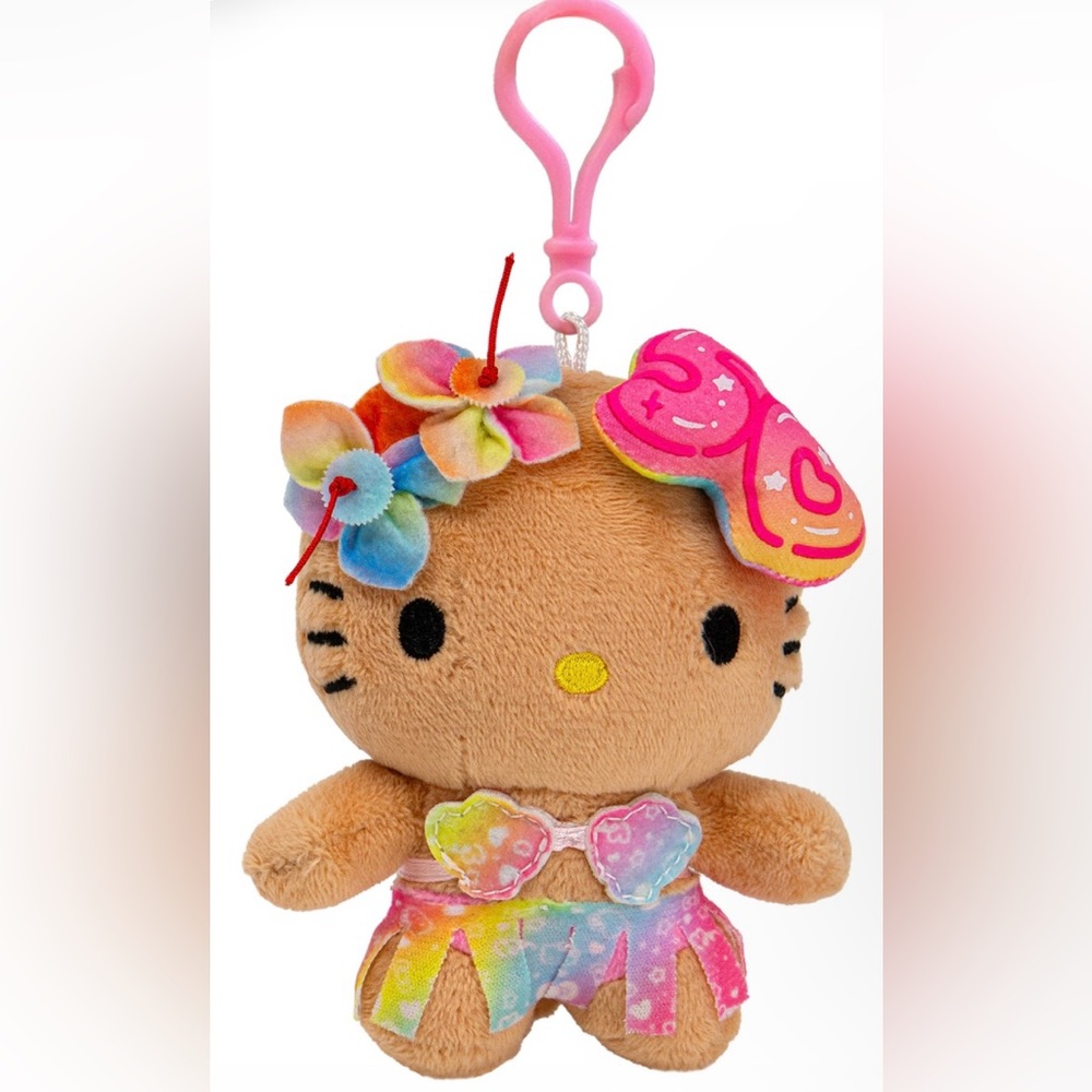 Sanrio Hello Kitty® Hawaii Plush 4" 50th Anniversary Hawaii Limited Edition